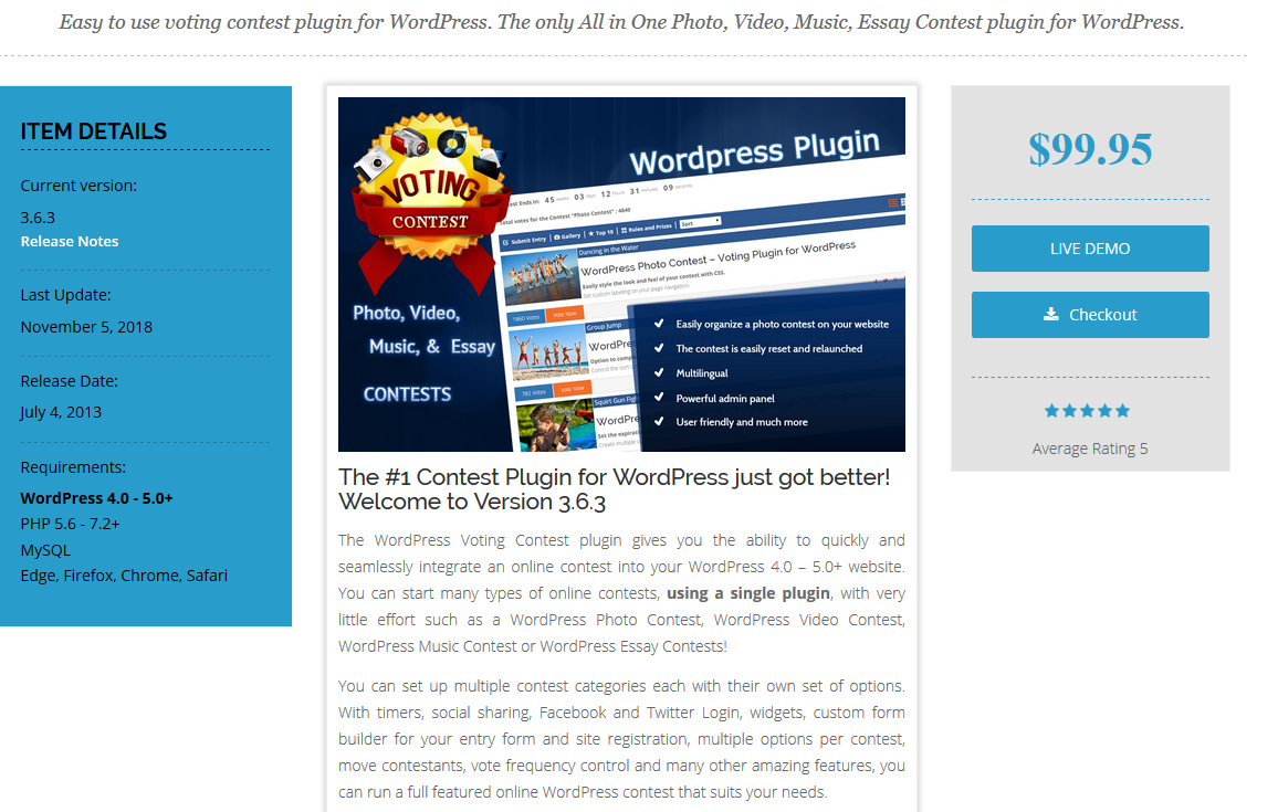 WordPress Voting Plugin